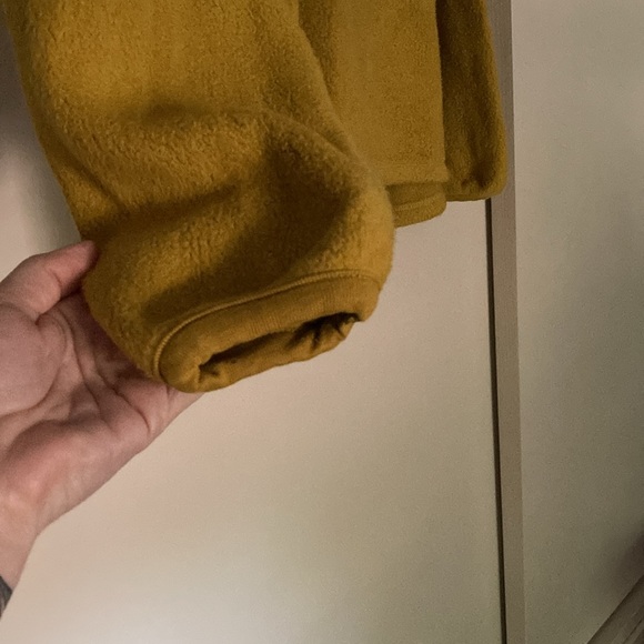 Elizabeth Suzann Billie sweater citron Alabama Chanin collab sz Medium - Picture 5 of 6